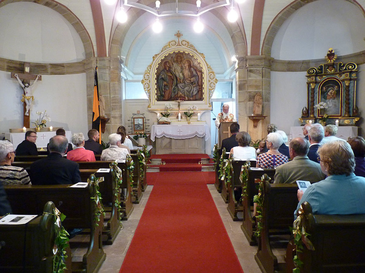 Die Weingartenkapelle in Naumburg, geweiht zu Ehren der Gottesmutter Maria (Foto: Karl-Franz Thiede)